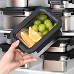 Stainless Steel Tupperware 600 ml